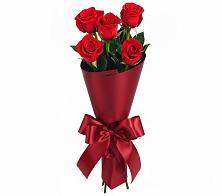 Букет 5 Красных роз Эдлесс Лав в Чесменке