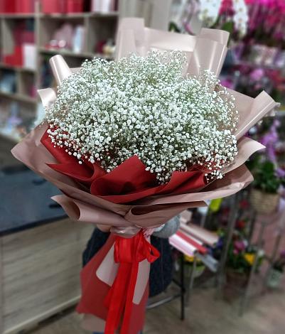 Букет цветов из: Гипсофила в Чесменке