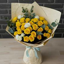 Букет цветов из:  Розы в Чесменке