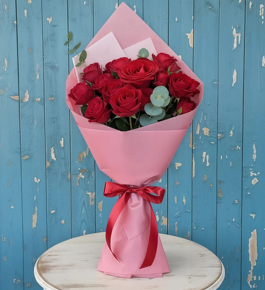 Букет цветов из: Розы в Чесменке