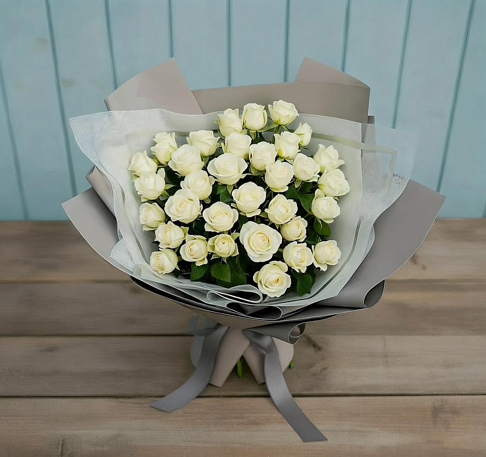 Букет Белоснежная нежность в Чесменке