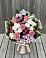 Букет цветов из: Альстромерии, Гвоздики, Розы и Хризантемы в Чесменке