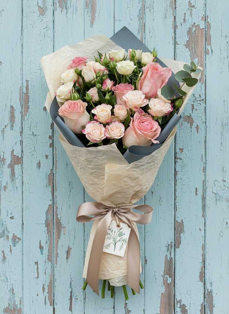 Букет цветов из: Розы в Чесменке