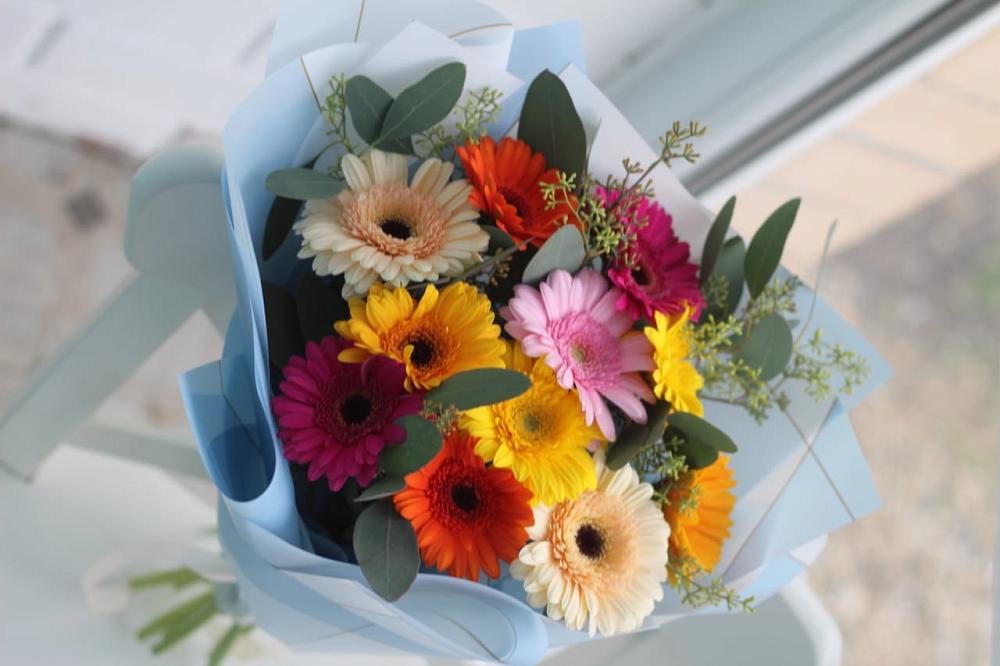 Букет цветов из: Герберы в Чесменке