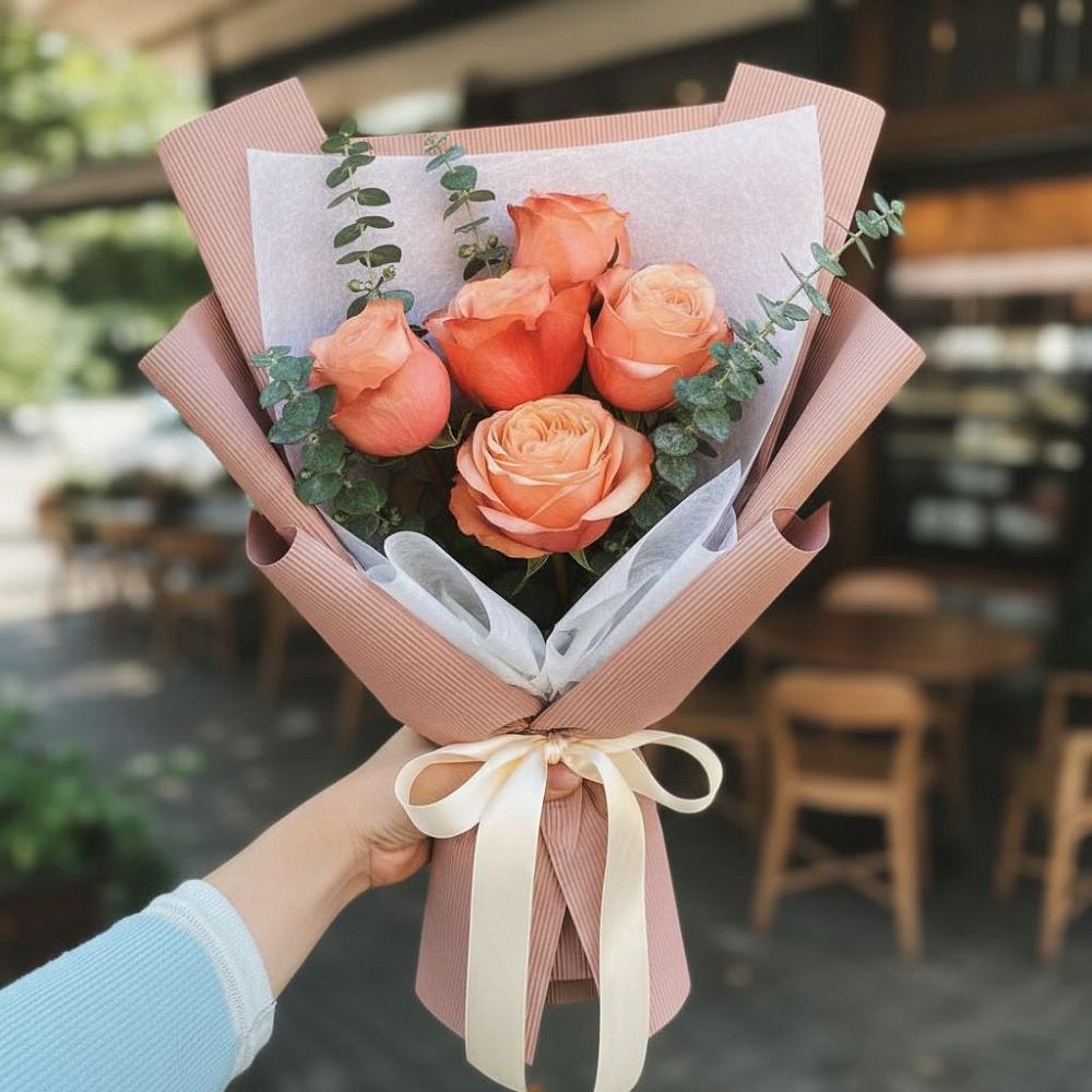 Букет цветов из: Розы в Чесменке