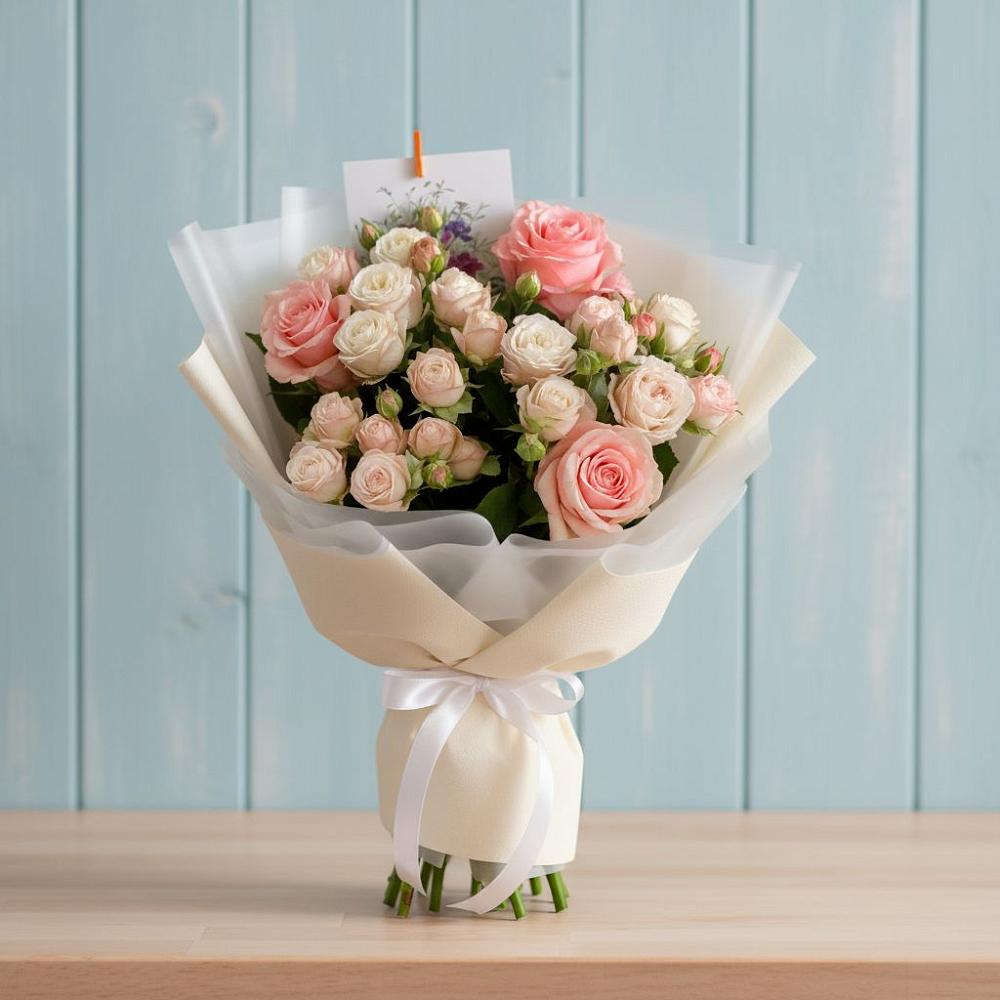 Букет цветов из: Розы в Чесменке