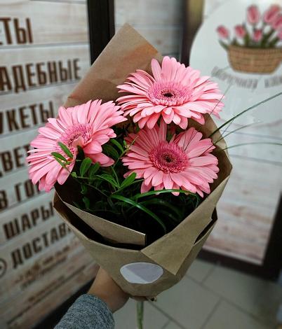Букет цветов из: Герберы в Чесменке