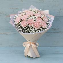 Букет цветов из:  Гвоздики в Чесменке