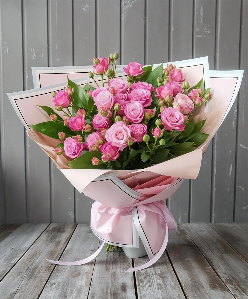 Букет Розовый кустик в Чесменке