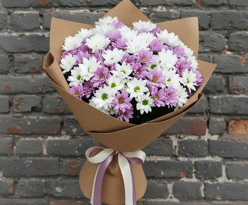 Букет цветов из: Хризантемы в Чесменке