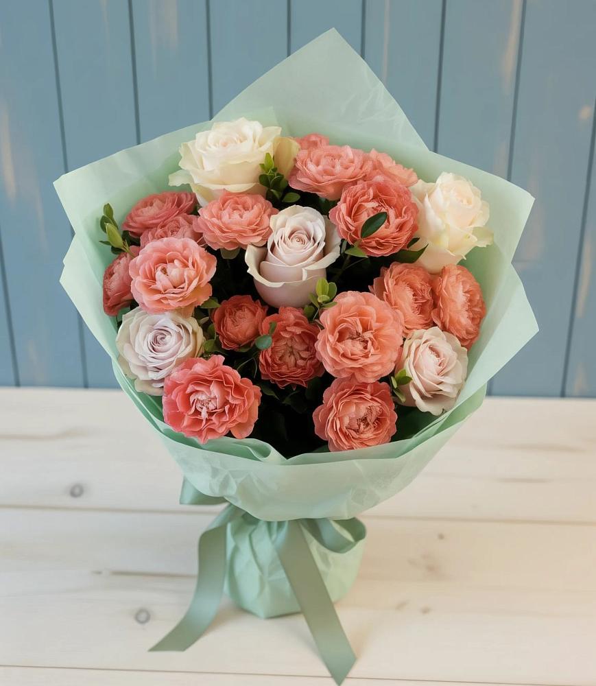 Букет цветов из: Розы в Чесменке