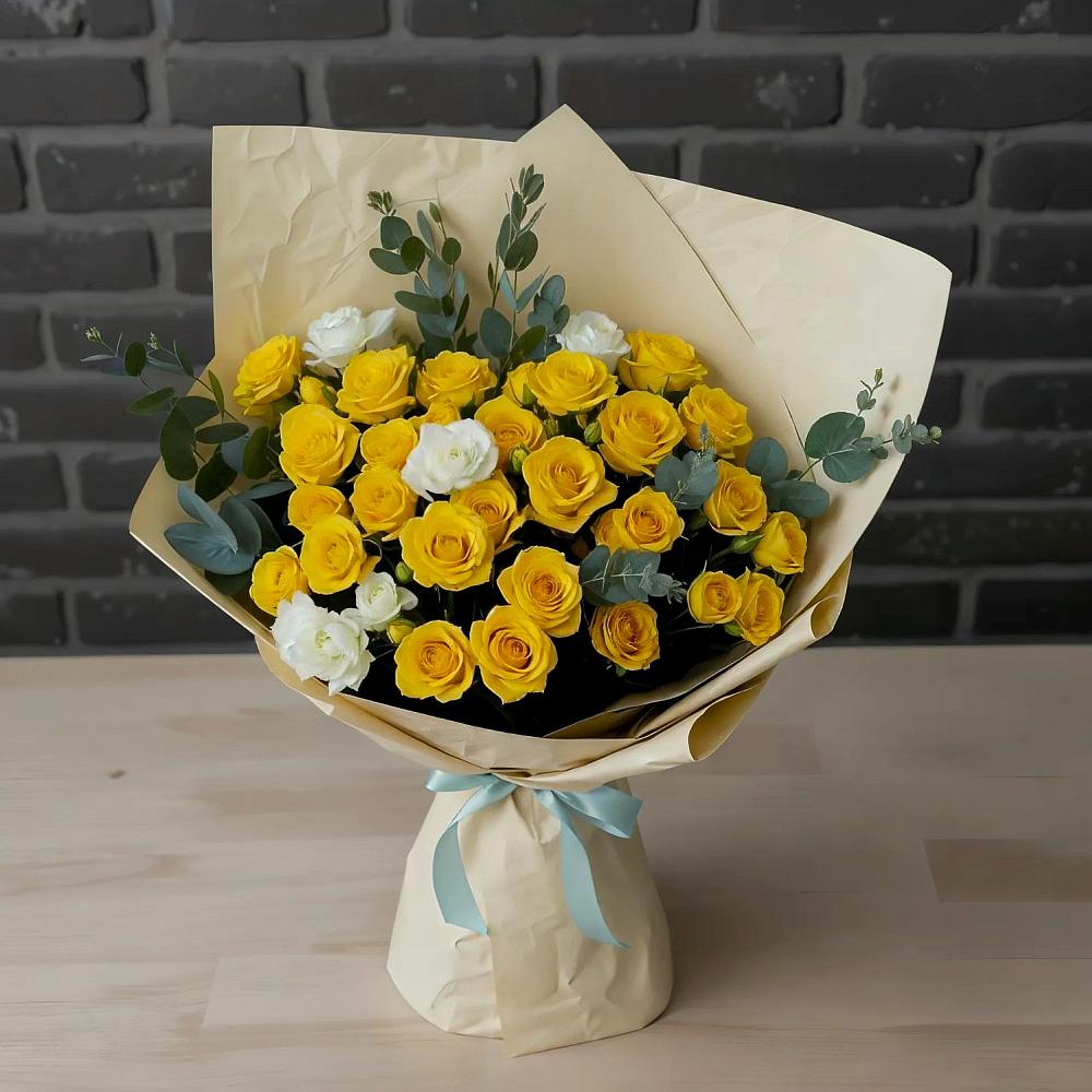 Букет цветов из: Розы в Чесменке