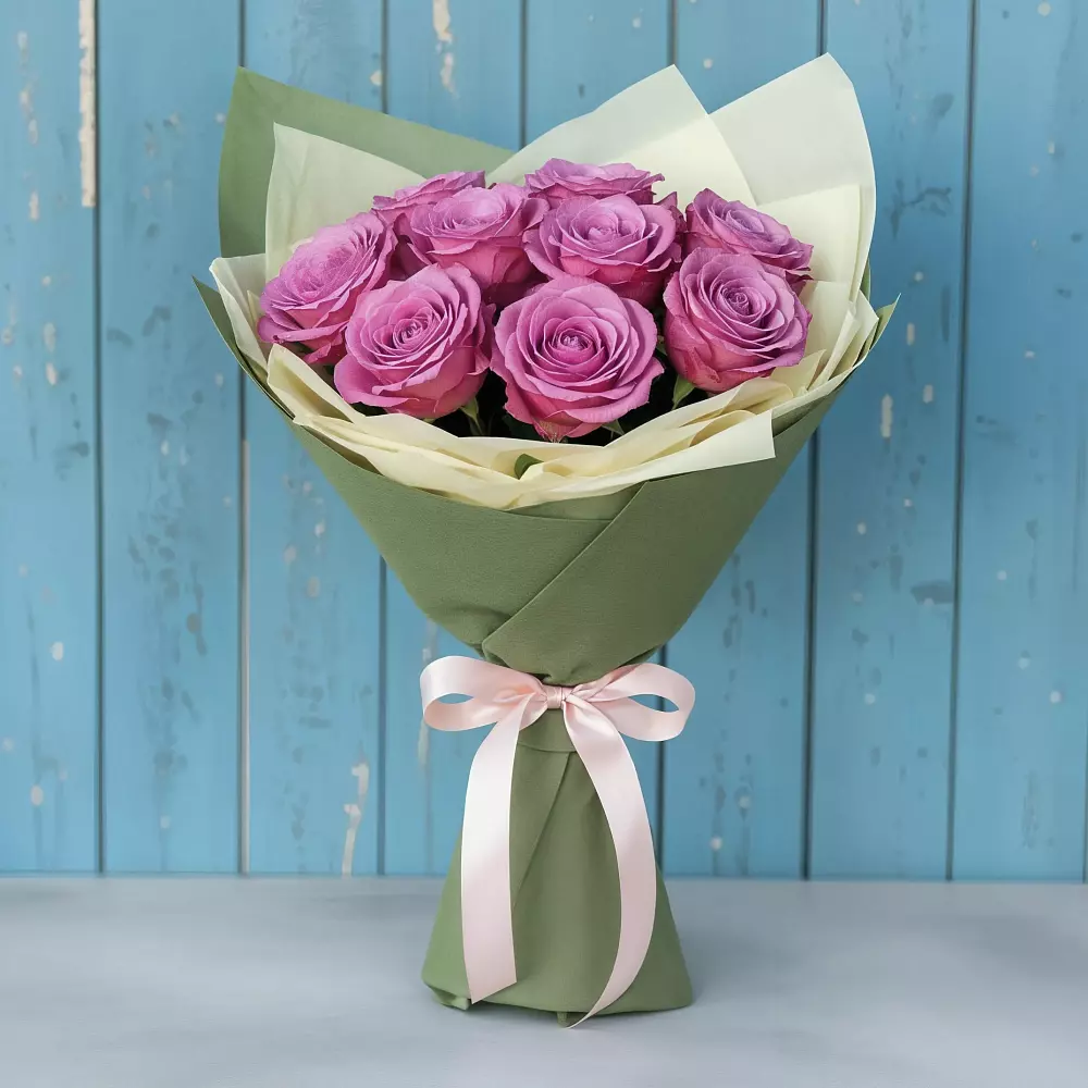 Букет Розы Фёрст Леди в Чесменке