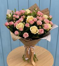 Букет цветов из:  Розы в Чесменке