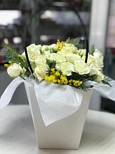 Цветочная композиция из Розы  в Чесменке