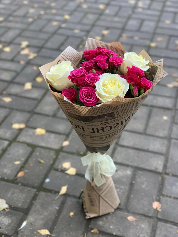 Букет цветов из: Розы в Чесменке