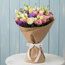 Букет цветов из:  Лизиантусы в Чесменке